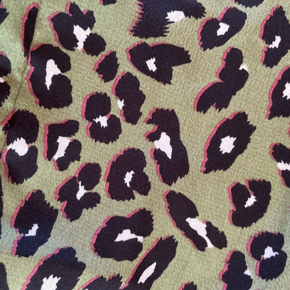 NEW! SUPERDOWN Leopard Print Satin Dress - Picture 5 of 6